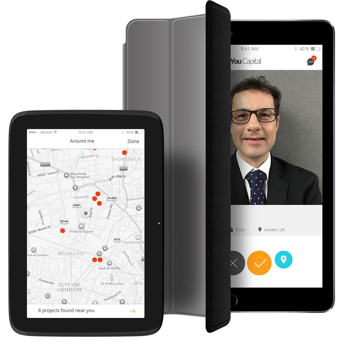 YouCapital iOS Android design and development by Mars Spiders